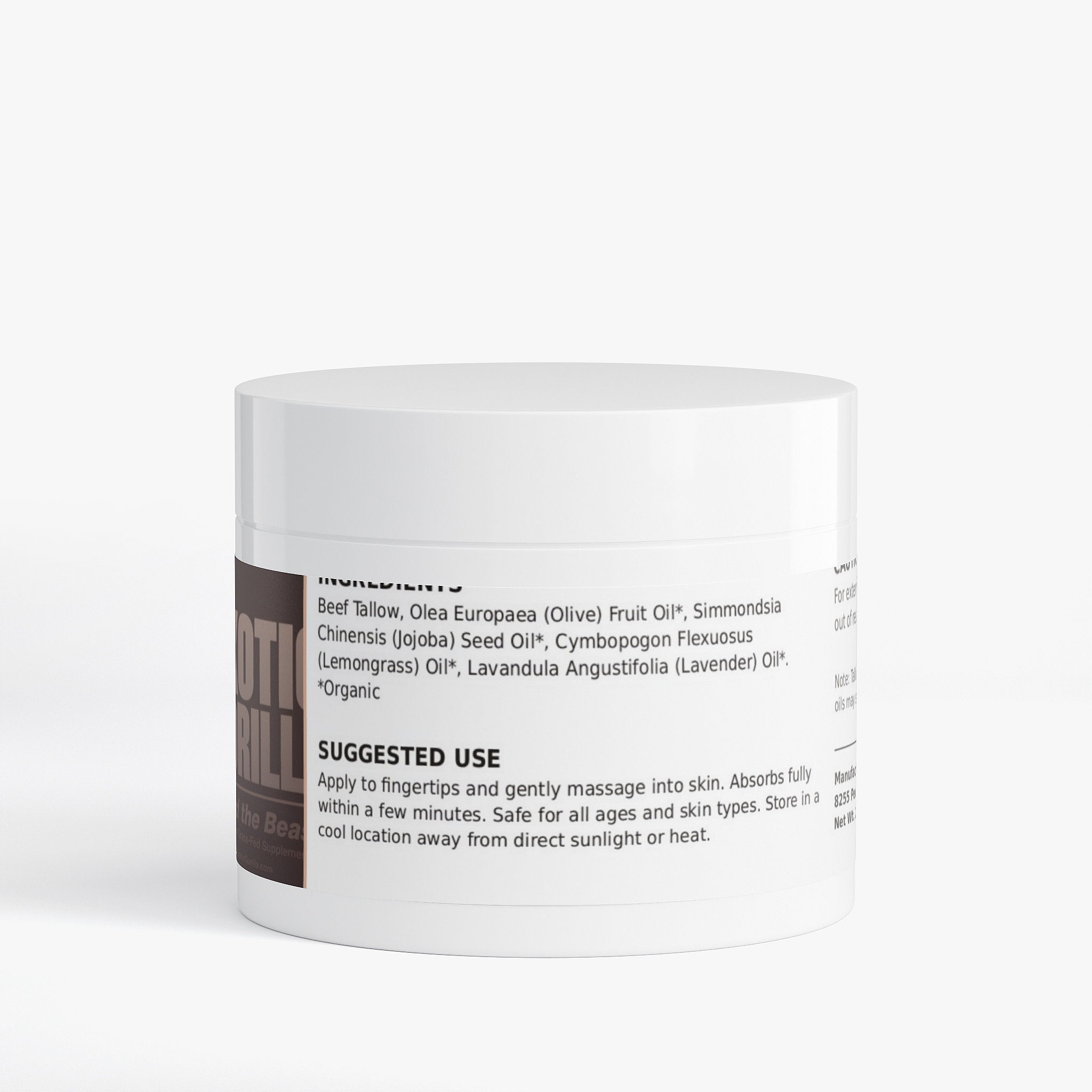 Her Strength Tallow Cream Lemongrass & Lavender