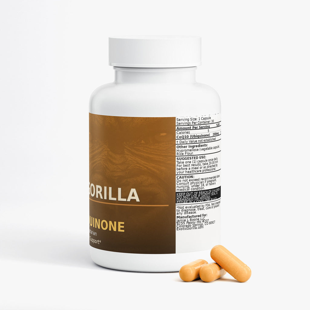 Exotic Gorilla Elder Series CoQ10 Ubiquinone
