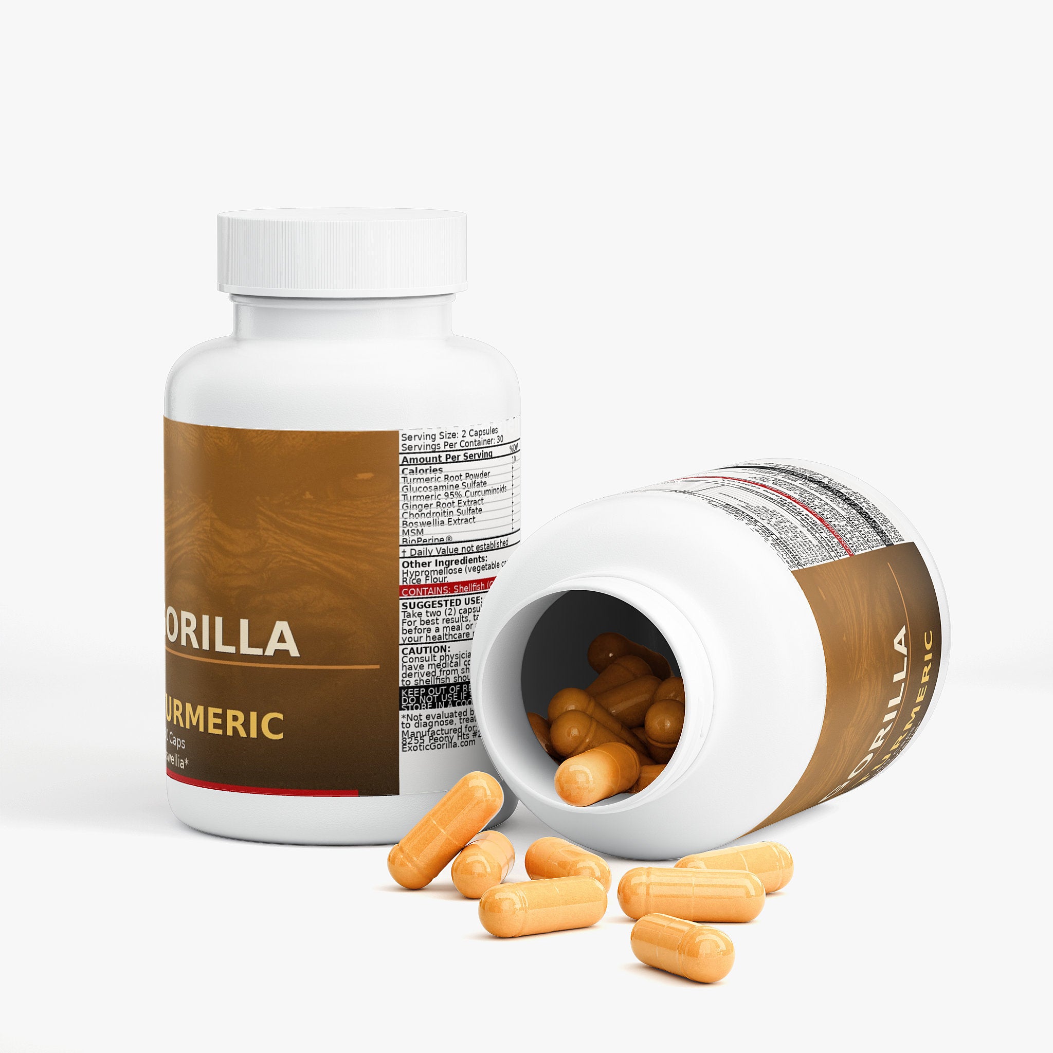 Exotic Gorilla Elder Series Platinum Turmeric