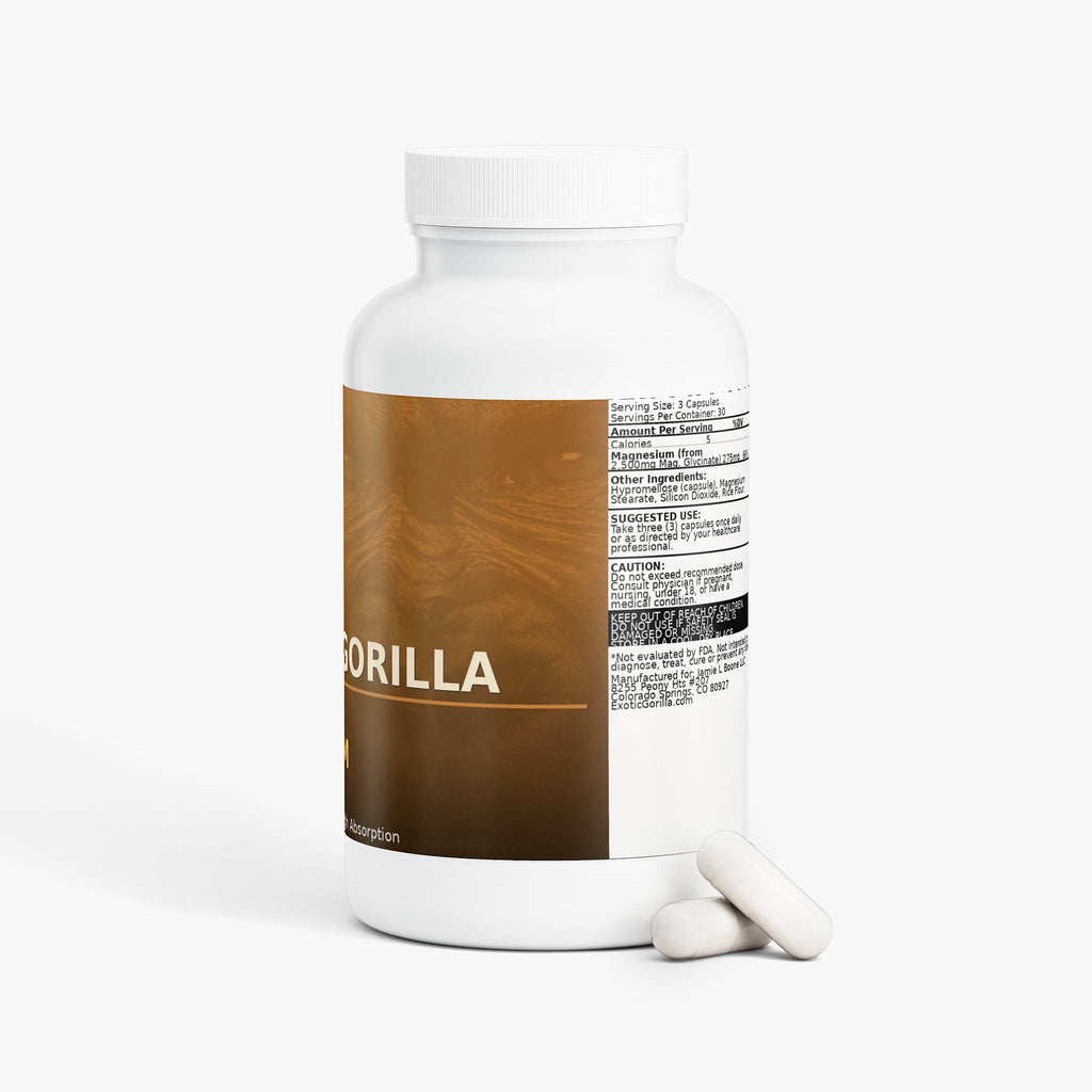 Exotic Gorilla Elder Series Magnesium Glycinate