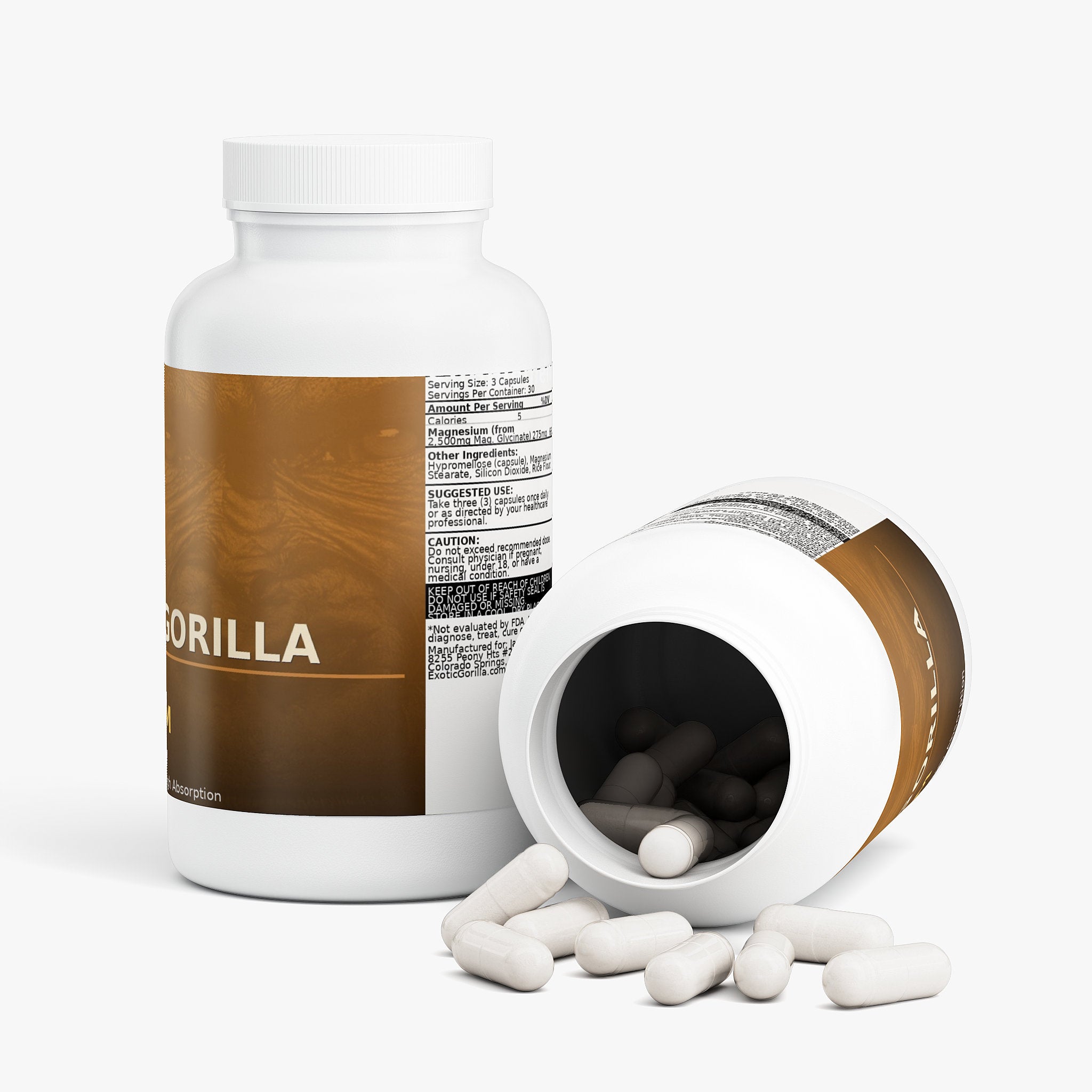 Exotic Gorilla Elder Series Magnesium Glycinate