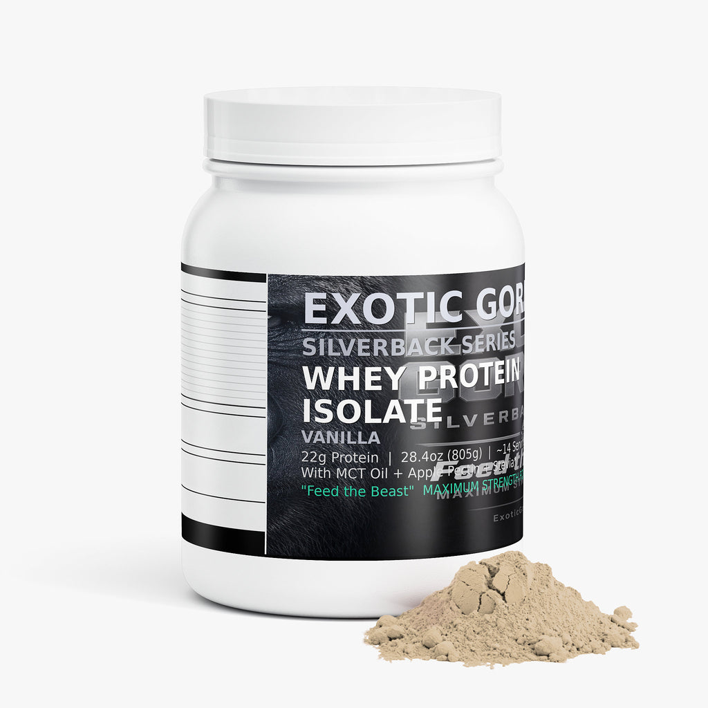 Exotic Gorilla Silverback Series Advanced 100% Whey Protein Isolate (Vanilla)