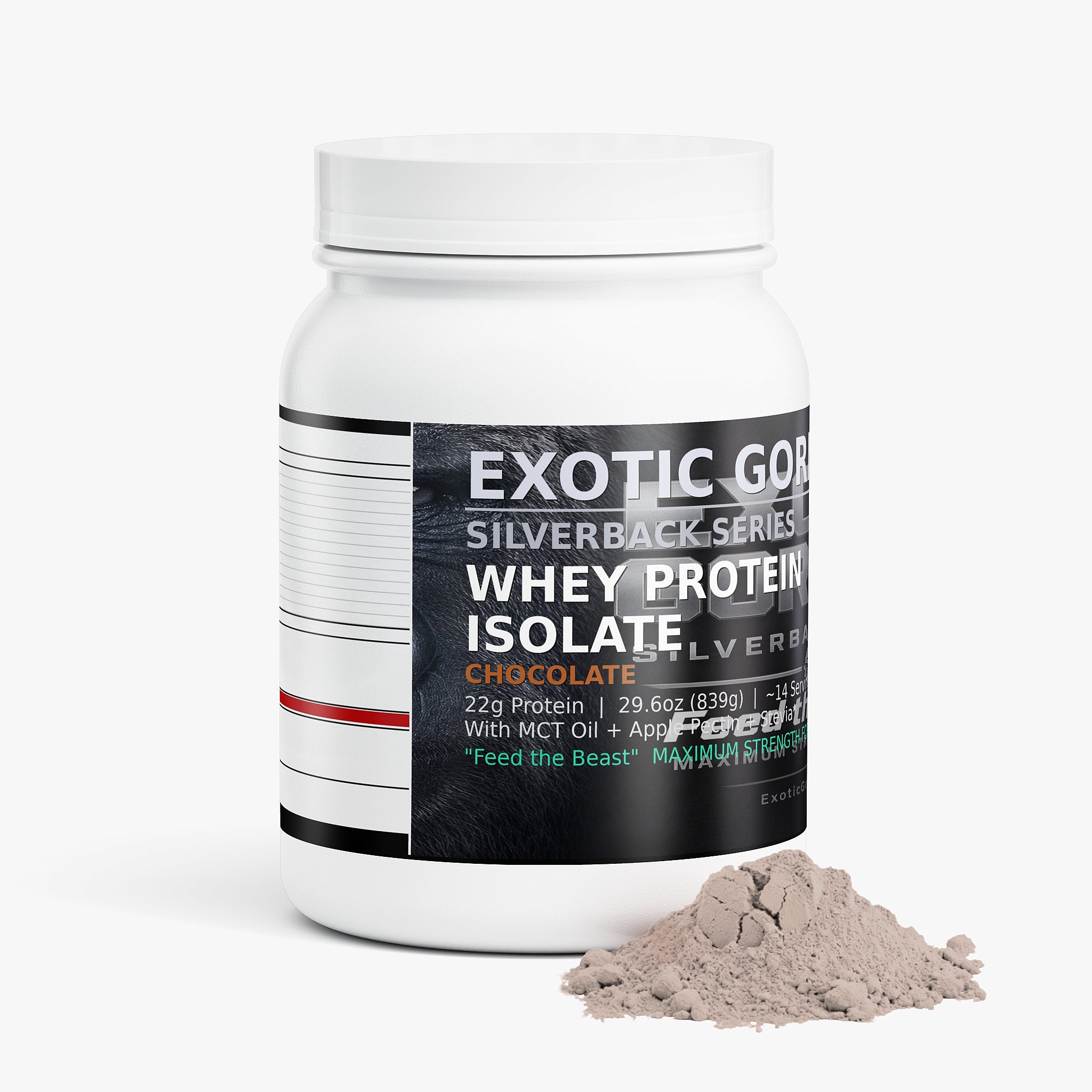 Exotic Gorilla Silverback Series Advanced 100% Whey Protein Isolate (Chocolate)