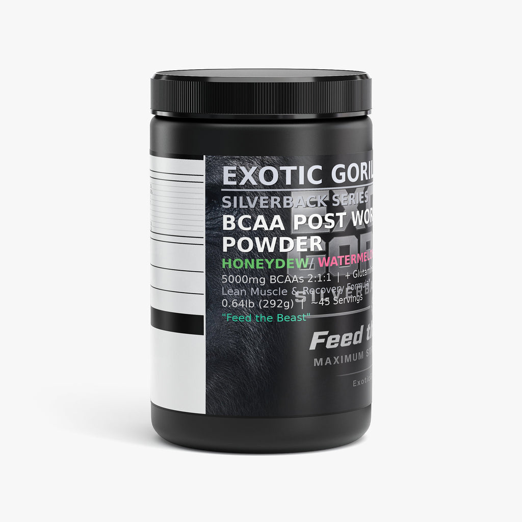 Exotic Gorilla Silverback Series BCAA Post Workout Powder
