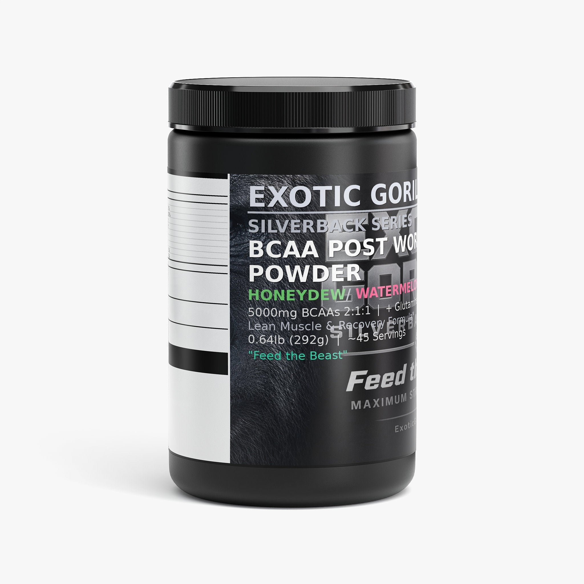 Exotic Gorilla Silverback Series BCAA Post Workout Powder