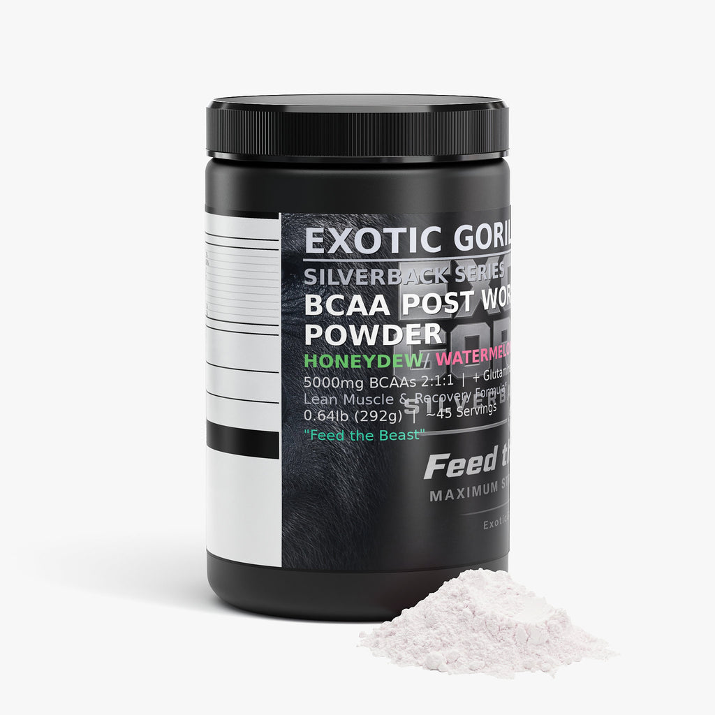Exotic Gorilla Silverback Series BCAA Post Workout Powder