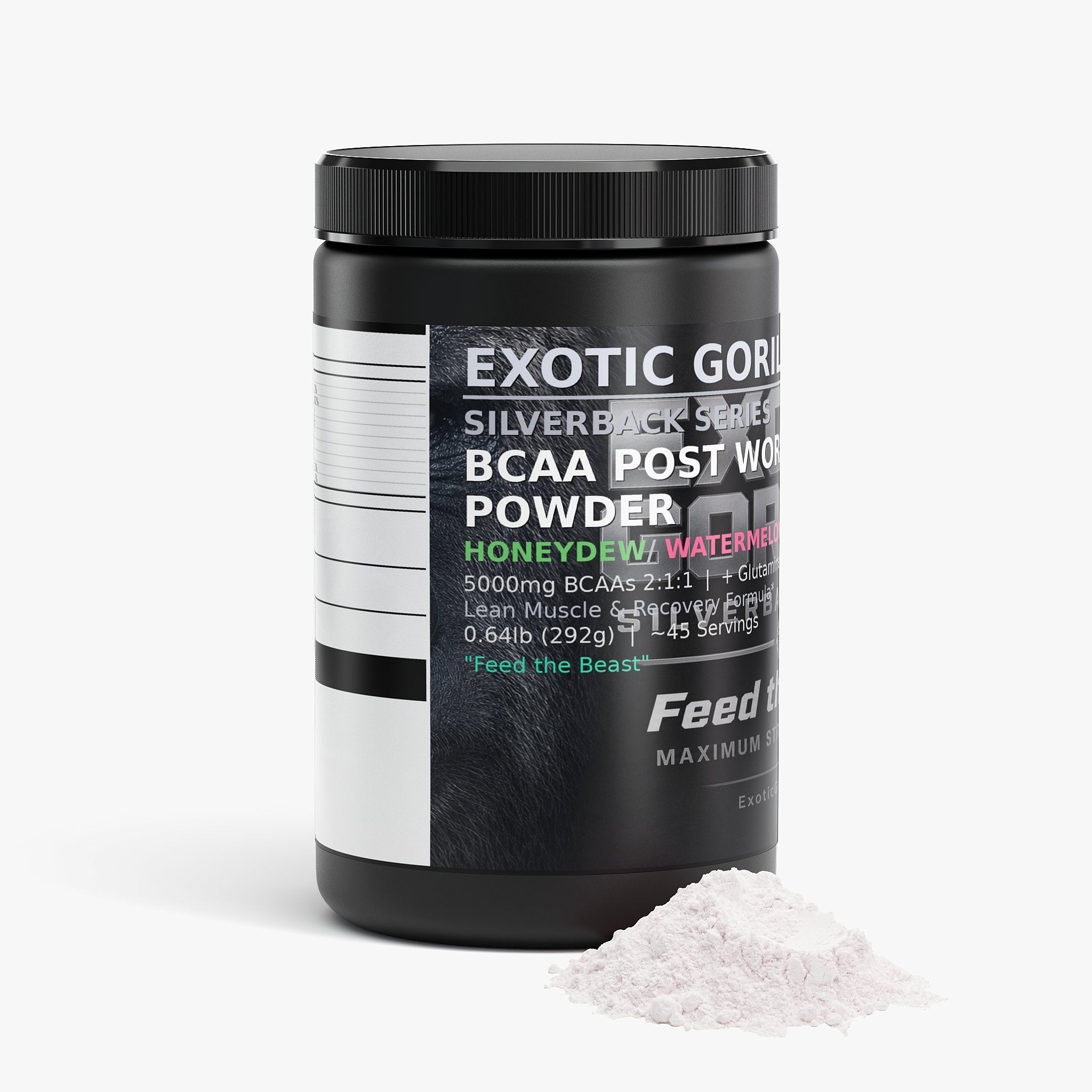 Exotic Gorilla Silverback Series BCAA Post Workout Powder