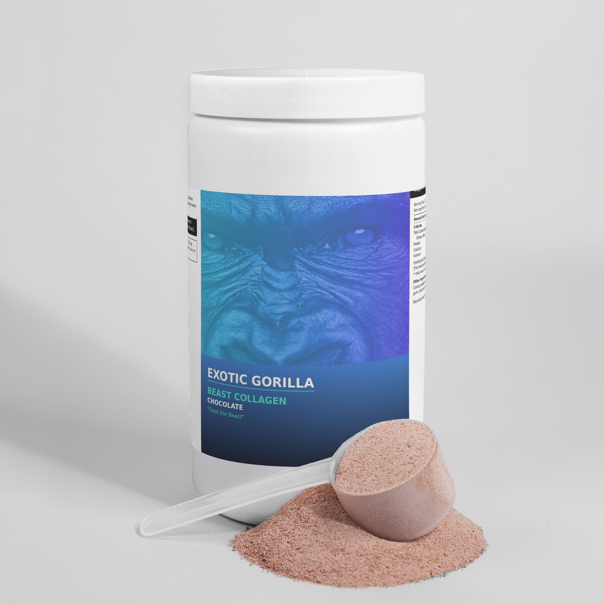 Exotic Gorilla Beast Collagen- Chocolate