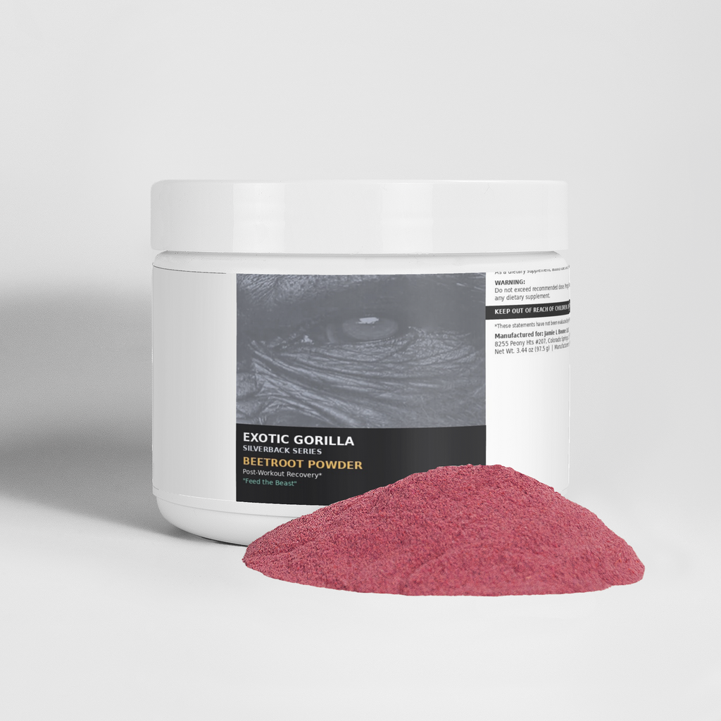 Exotic Gorilla Silverback Series Beetroot Powder