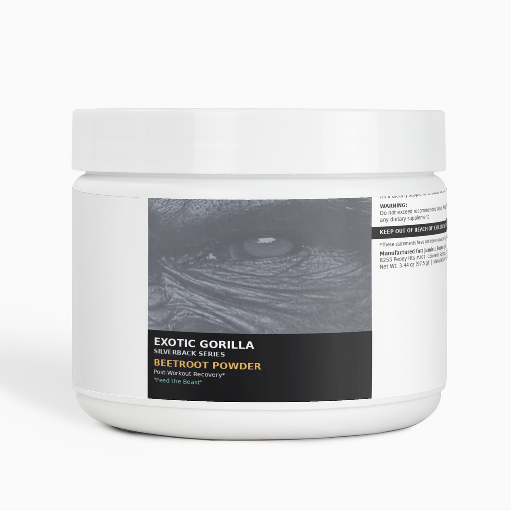 Exotic Gorilla Silverback Series Beetroot Powder