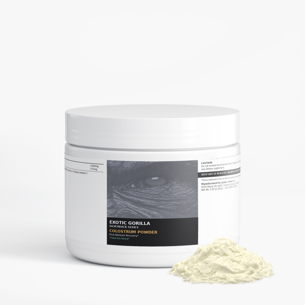 Exotic Gorilla Silverback Colostrum Powder