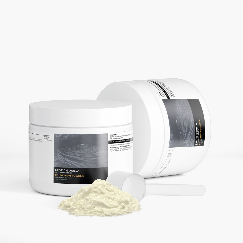 Exotic Gorilla Silverback Colostrum Powder