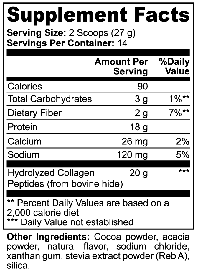 Exotic Gorilla Beast Collagen- Chocolate