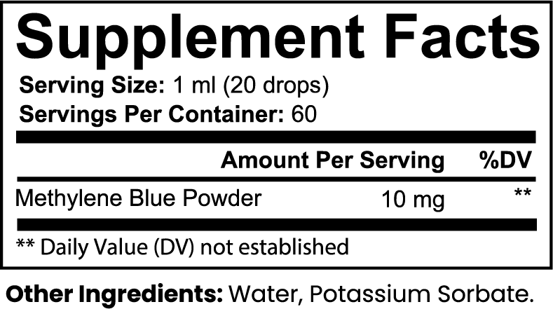 Exotic Gorilla Methylene Blue Drops